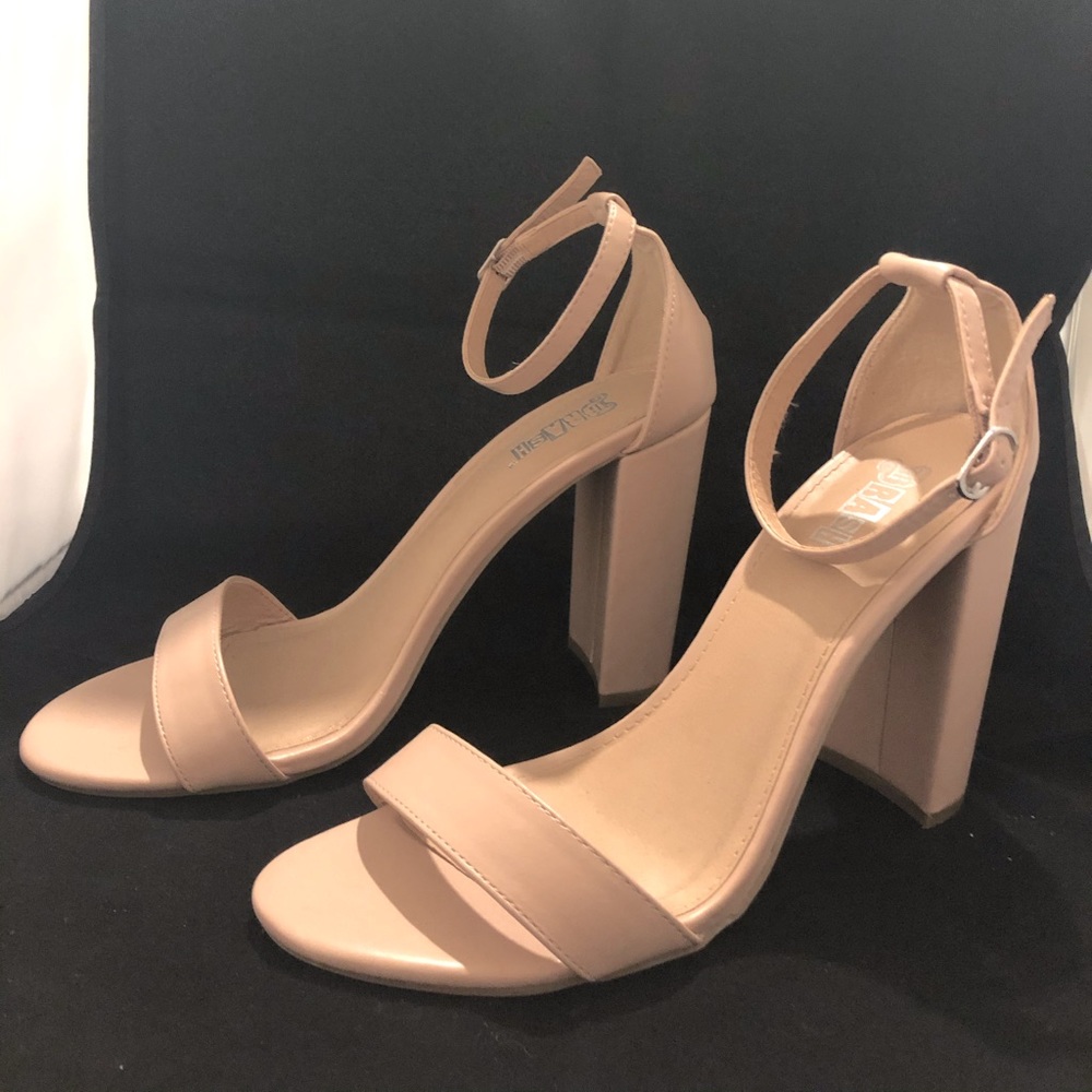 Brash (Payless) 4” strappy heels